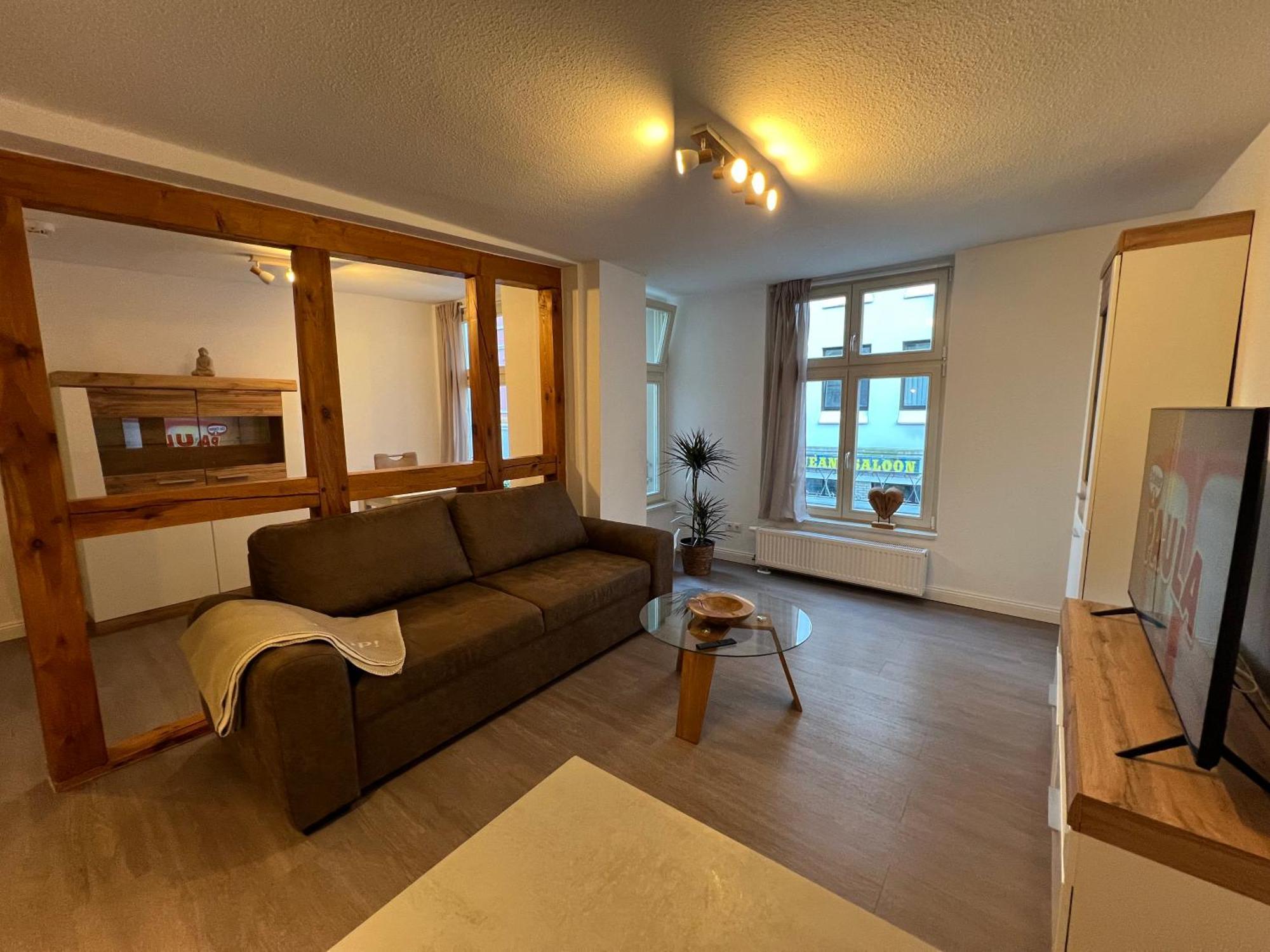 Ferienwohnung Hansezauber In Staedtische Bestlage シュトラールズント エクステリア 写真